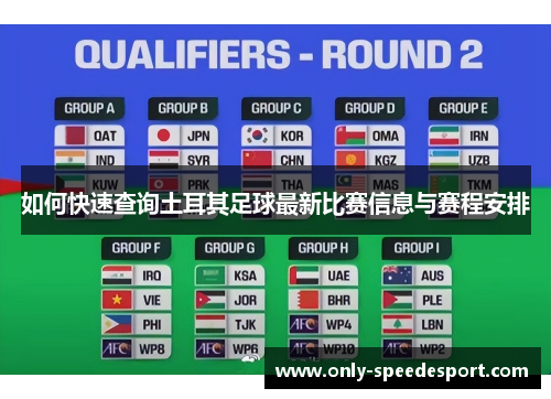 如何快速查询土耳其足球最新比赛信息与赛程安排 如何快速查询土耳其足球最新比赛信息与赛程安排